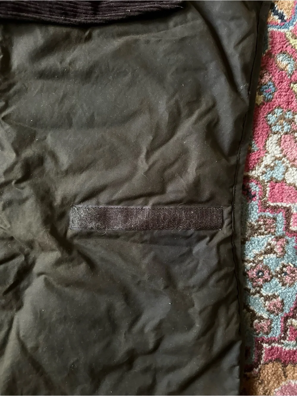 Barbour Olive Green Waxed Dog Coat XL